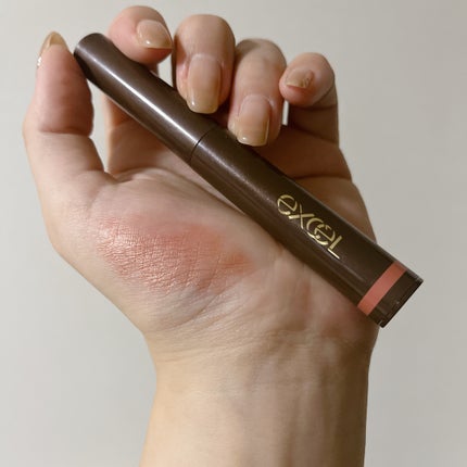 グリームオンフィットシャドウ/excel/スティックアイシャドウを使ったクチコミ(2枚目)