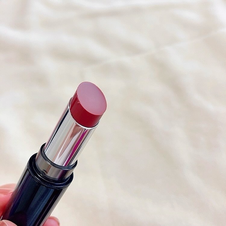 メロウラッピングルージュ 02 ブルーミングムーン/LIPGUARDIAN/口紅を使ったクチコミ（2枚目）