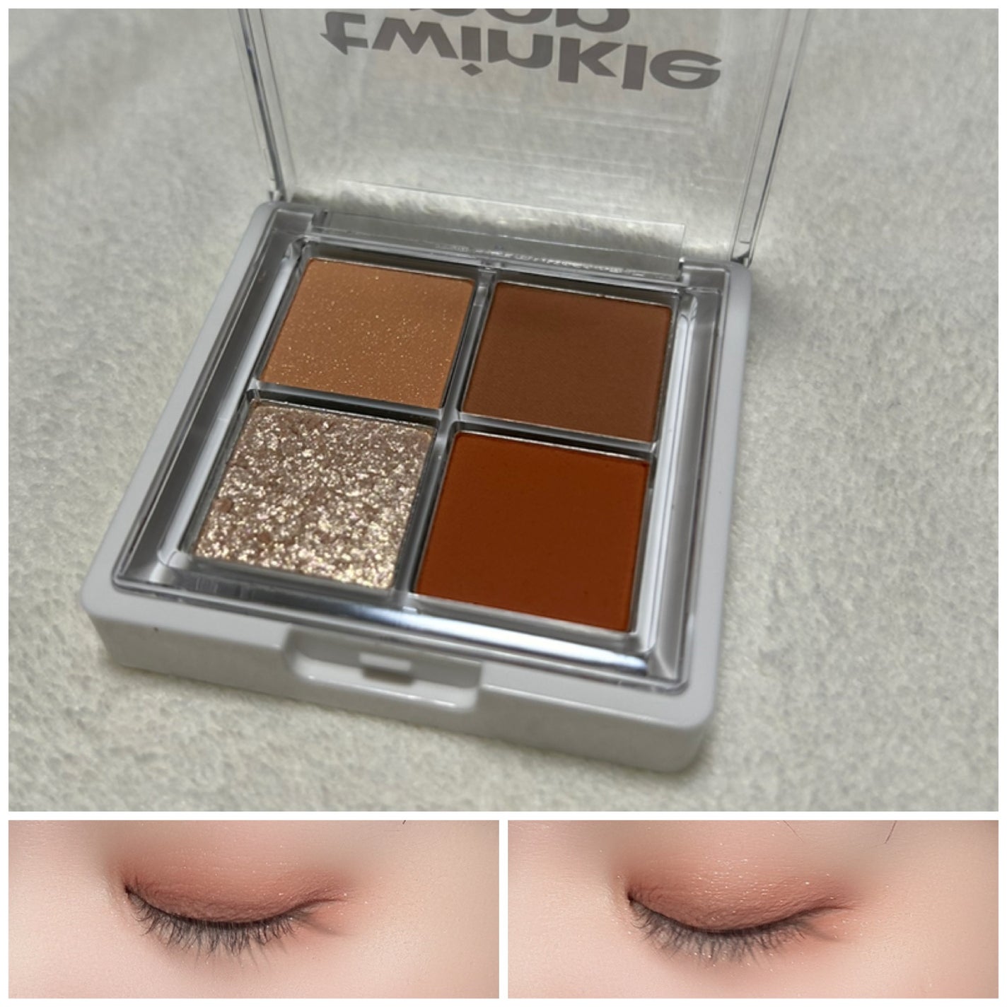 グリッターレイヤリングアイシャドウパレット/TWINKLE POP/アイシャドウパレットを使ったクチコミ(3枚目)