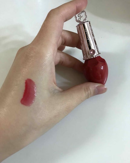 フォーエヴァージューシー オイルルージュ ティント/JILL STUART/リップティントを使ったクチコミ(2枚目)