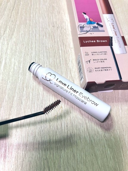 ラブ・ライナー シグネチャーフィットマスカラ<アイブロウ>/ラブ・ライナー/眉マスカラを使ったクチコミ(1枚目)