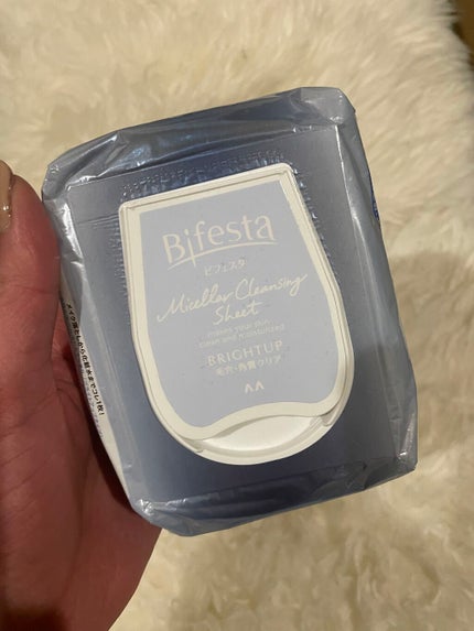 ミセラークレンジングシート ブライトアップ/ビフェスタ/クレンジングシートを使ったクチコミ(1枚目)