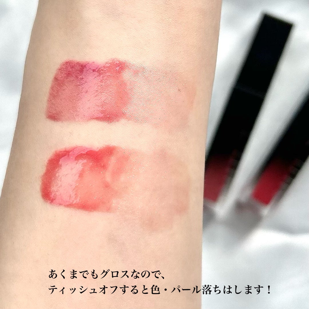 ボリュームパールキッスグロス/Dinto/リップグロスを使ったクチコミ(7枚目)