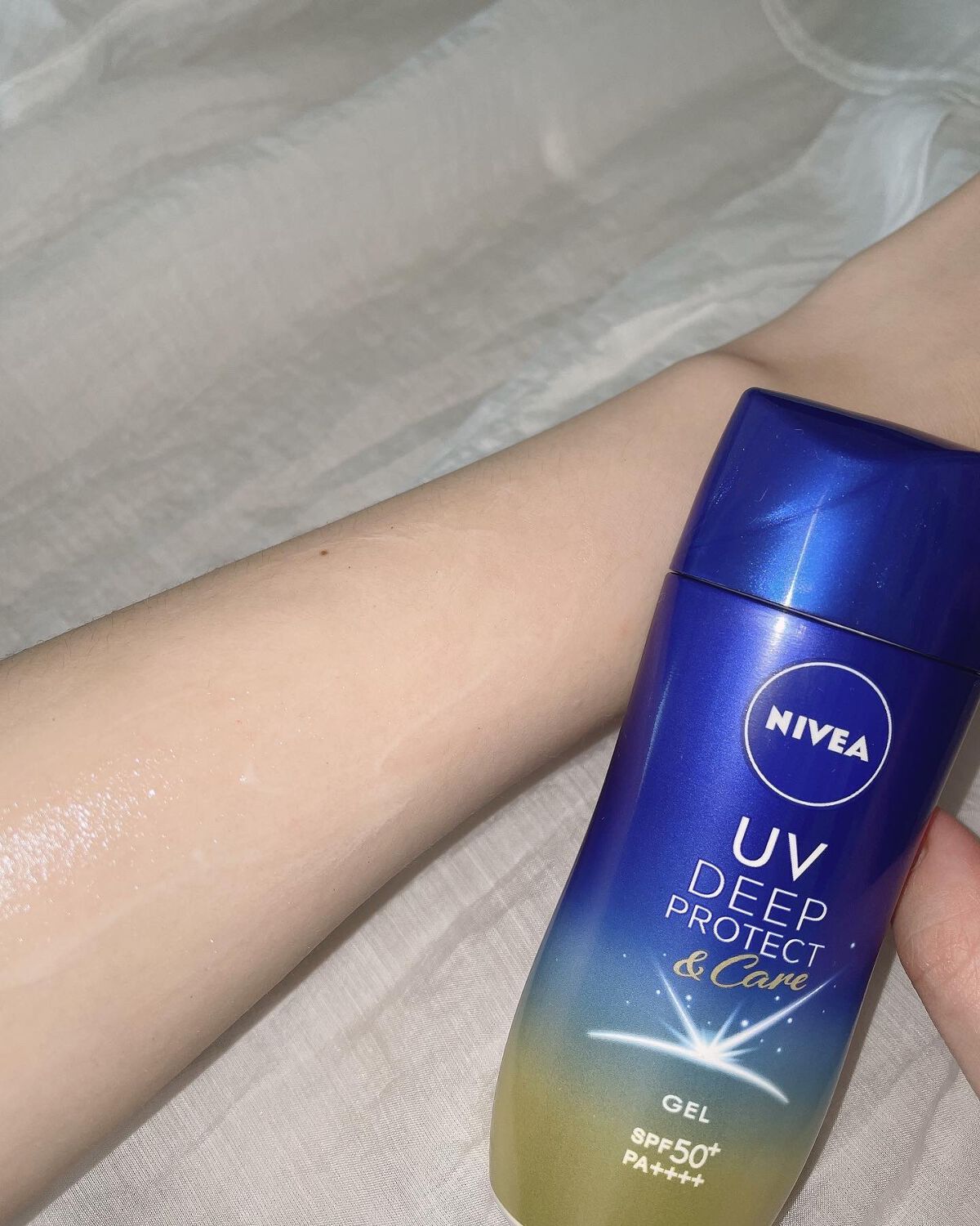 ニベアUV ディープ プロテクト&ケア ジェル/ニベア/日焼け止めジェルを使ったクチコミ(5枚目)