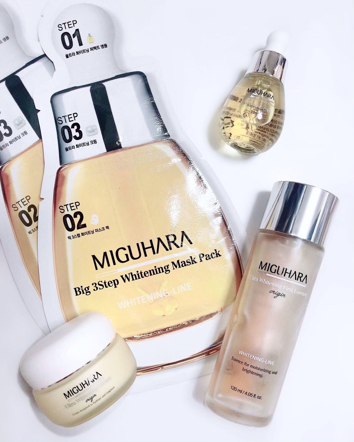 Ultra Whitening Perfect Ampoule/MIGUHARA/美容液を使ったクチコミ（1枚目）