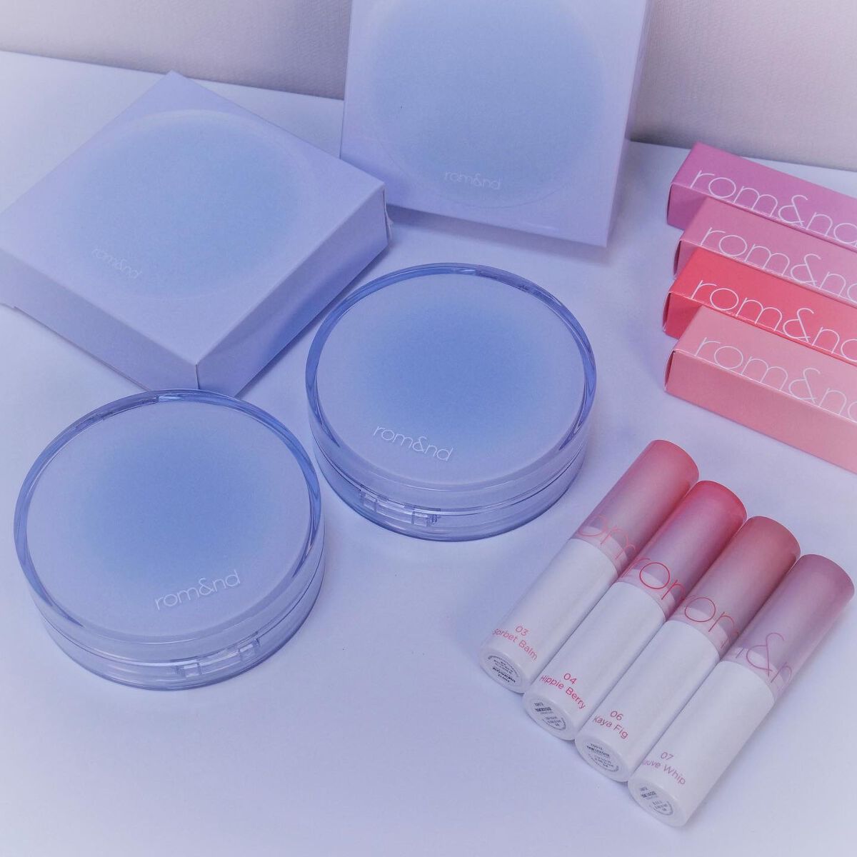 グラスティングメルティングバーム/rom&nd/リップバームを使ったクチコミ（1枚目）