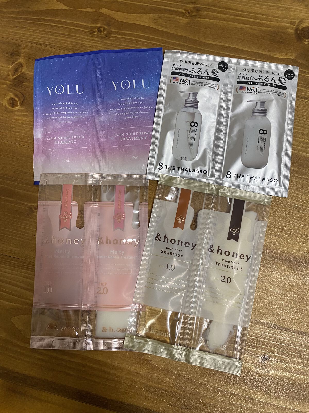 &honey Melty モイストリペア シャンプー1.0／モイストリペア ヘアトリートメント2.0/&honey/市販シャンプーを使ったクチコミ（1枚目）