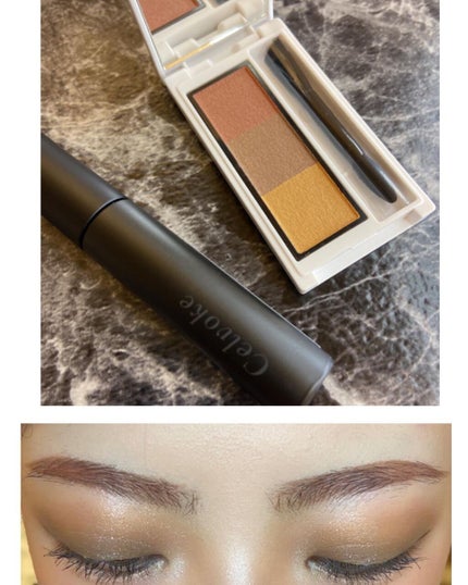 セルヴォーク インディケイトアイブロウパウダー/Celvoke/パウダーアイブロウを使ったクチコミ(3枚目)