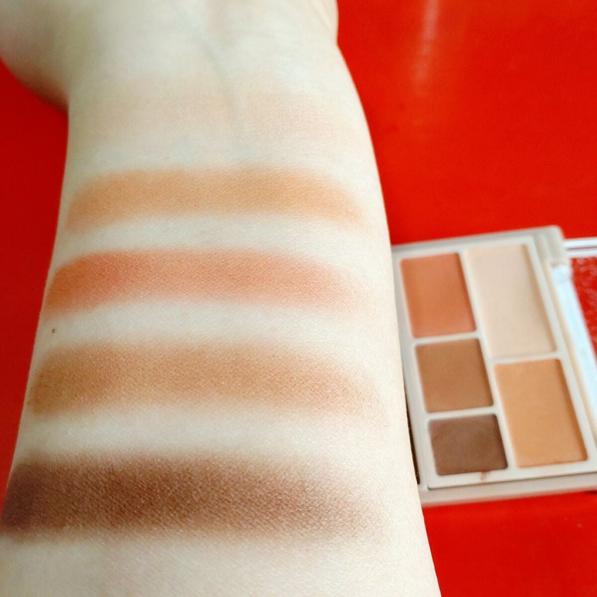 パーフェクトマルチアイズ/キャンメイク/アイシャドウパレットを使ったクチコミ(7枚目)