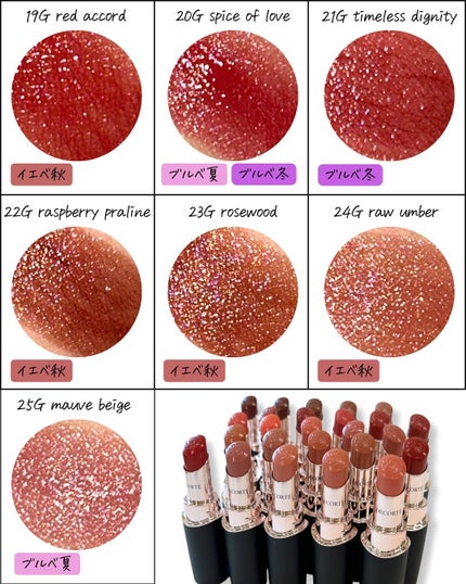 ルージュデコルテ クリームグロウ/DECORTÉ/口紅を使ったクチコミ(5枚目)