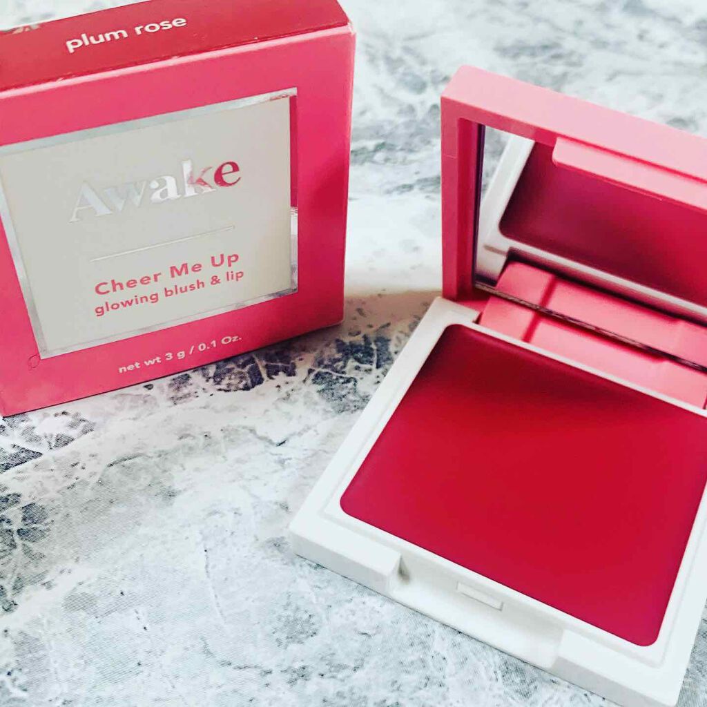 チアミーアップ グロウイング ブラッシュ&リップ/Awake/口紅を使ったクチコミ(1枚目)