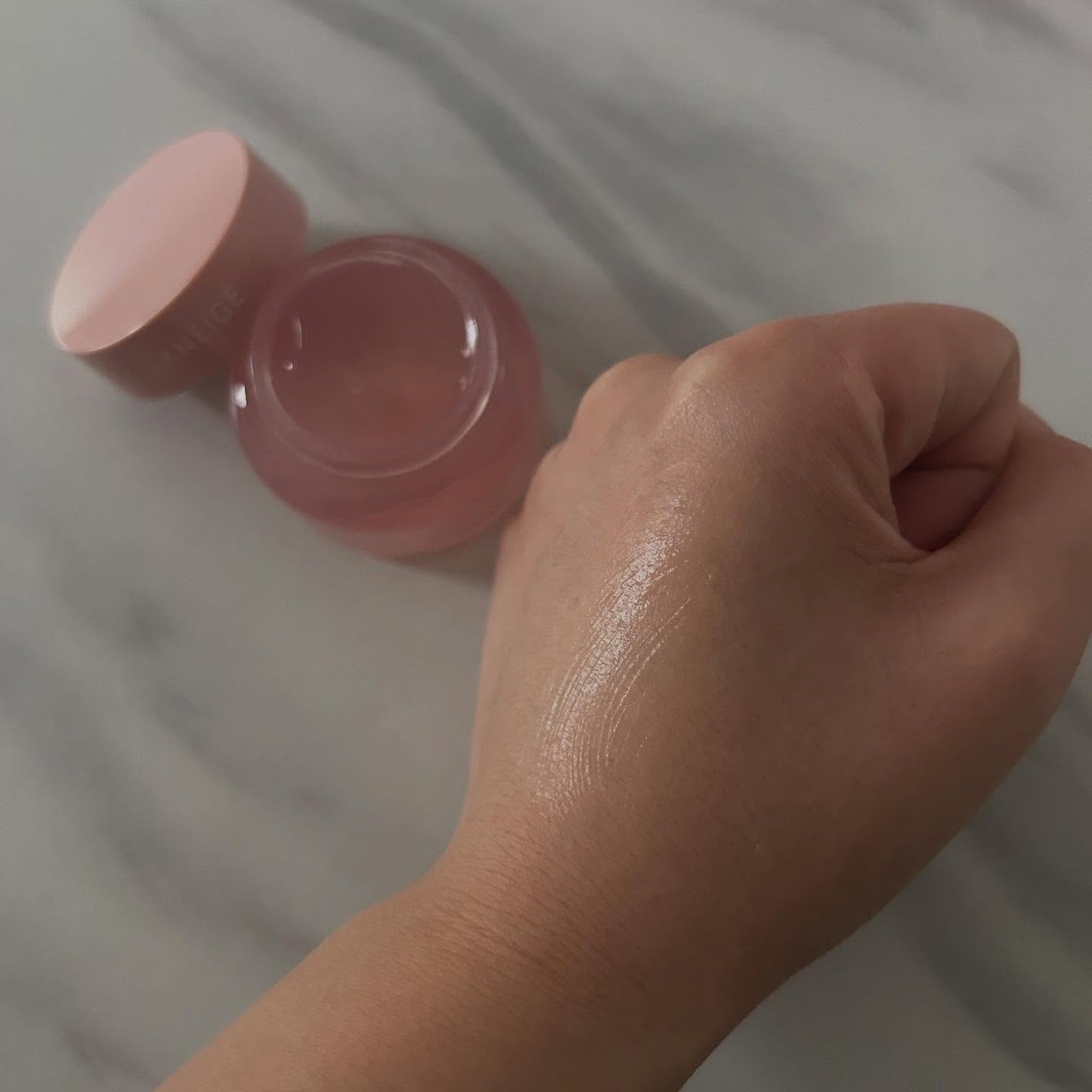 バウンシーアイスリーピングマスク/LANEIGE/アイケア・アイクリームを使ったクチコミ(4枚目)