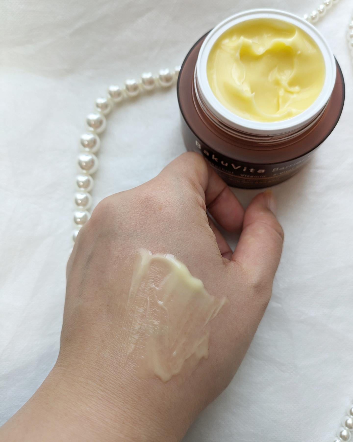 バクビタバリアクリーム/THANK YOU FARMER/フェイスクリームを使ったクチコミ（3枚目）