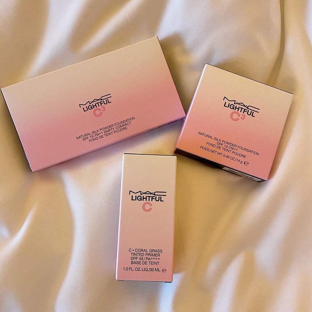 ライトフル C3 ナチュラル シルク パウダーファンデーション/M・A・C/パウダーファンデーションを使ったクチコミ(1枚目)