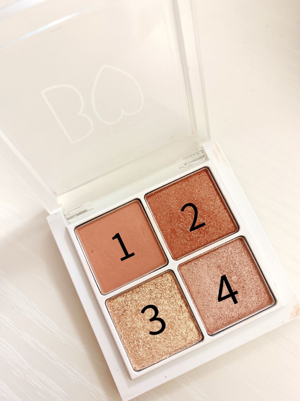 THE アイパレR/b idol/アイシャドウパレットを使ったクチコミ（3枚目）