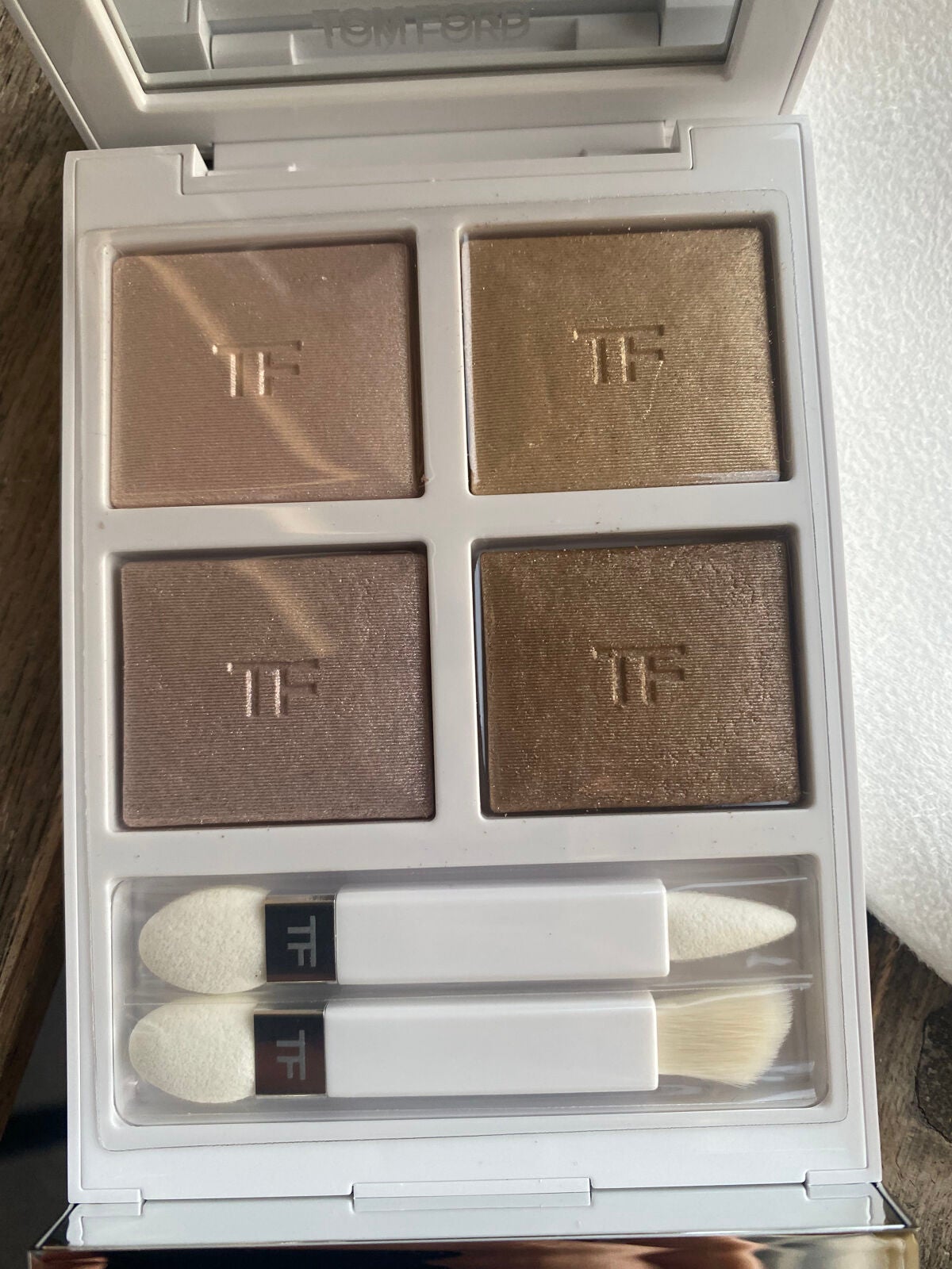 ソレイユ アイ カラー クォード/TOM FORD BEAUTY/アイシャドウパレットを使ったクチコミ(2枚目)