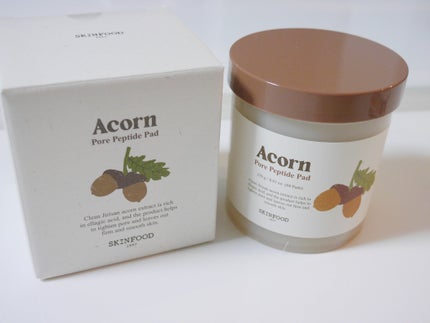 どんぐり ポア ペプチド パッド/SKINFOOD/トナーパッドを使ったクチコミ(1枚目)