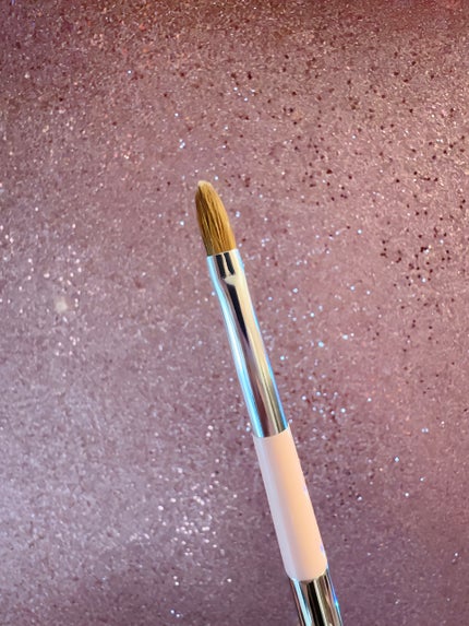 メイクブラシ S 熊野筆 《リップ用》/WHOMEE/メイクブラシを使ったクチコミ(4枚目)