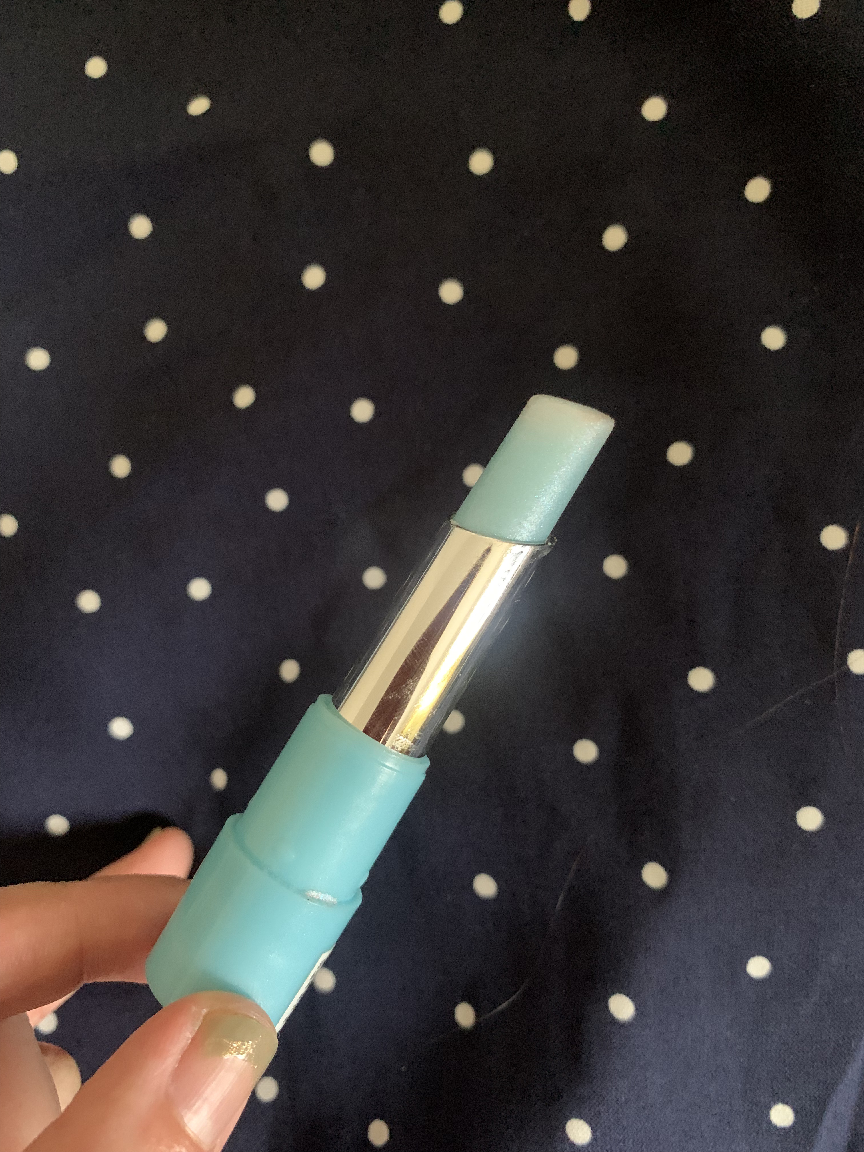 WHY NOT SPINNS リップスティック パールブルー/DAISO/口紅を使ったクチコミ（2枚目）