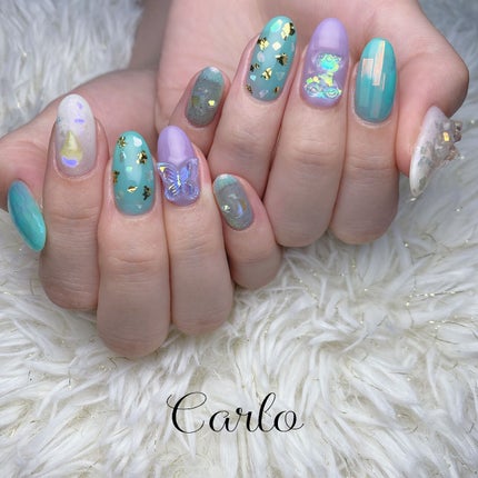 YUKA on LIPS 「.150minart..#狭山ヶ丘ネイルサロン#小手指ネイルサ..」(2枚目)