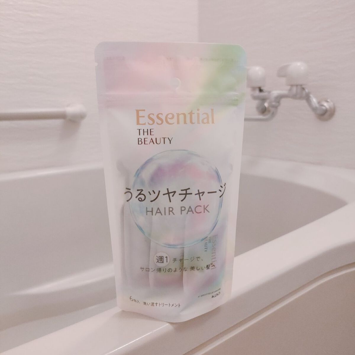 ザビューティ うるツヤチャージヘアパック/エッセンシャル/ヘアマスク・ヘアパックを使ったクチコミ（1枚目）