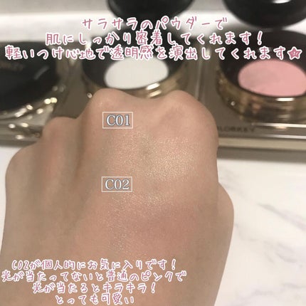 ラスティングルースパウダー/COLORKEY/ルースパウダーを使ったクチコミ(4枚目)