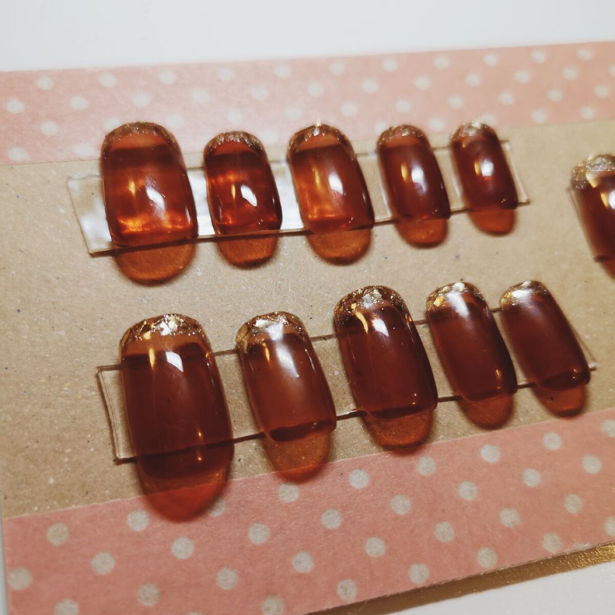 ジェルネイル(ライト対応)/セリア/ジェルネイルを使ったクチコミ(5枚目)