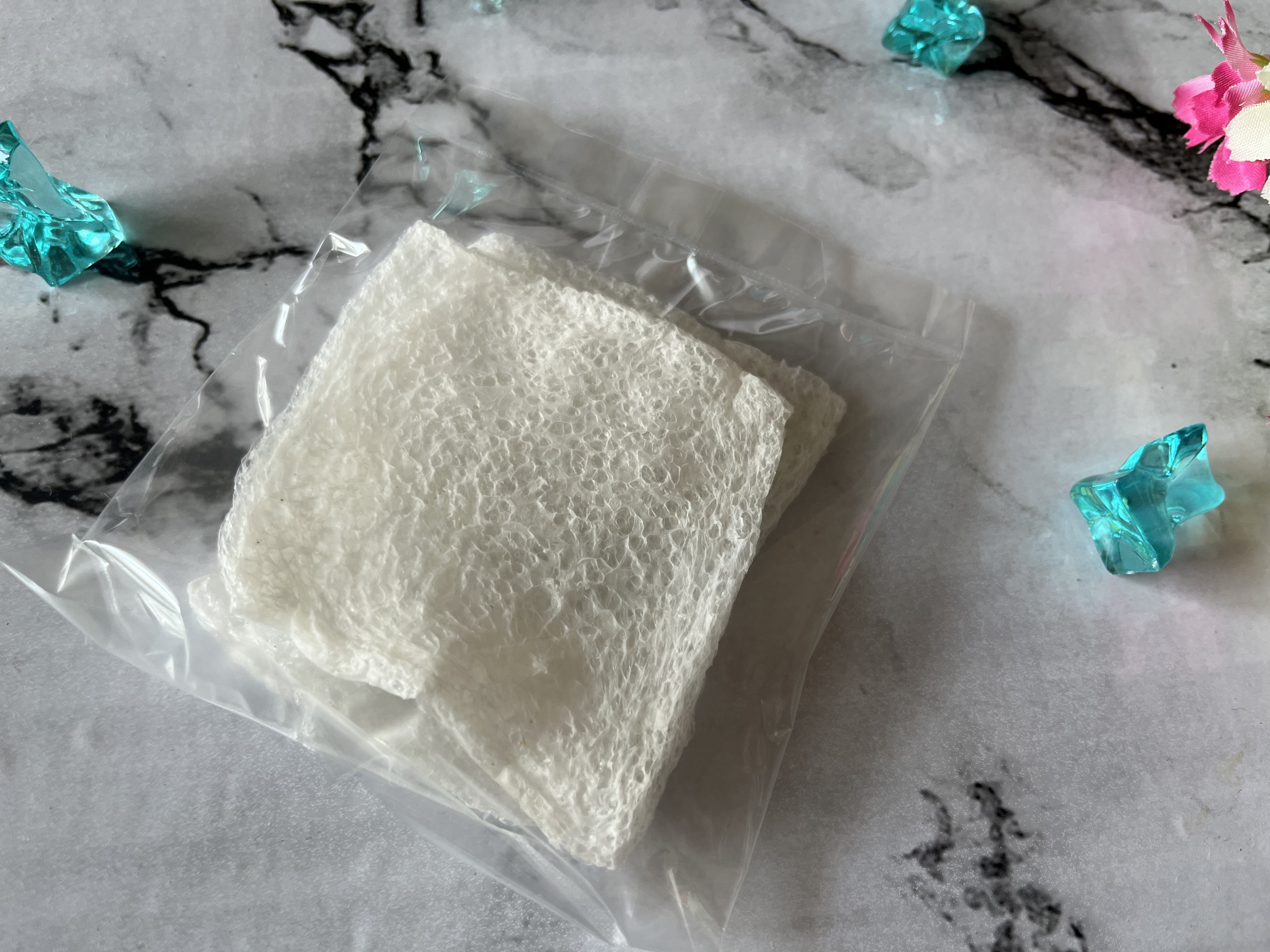 こんにゃくスポンジシート　-天女の羽衣-/ナチュラブ/その他スキンケアグッズを使ったクチコミ（2枚目）