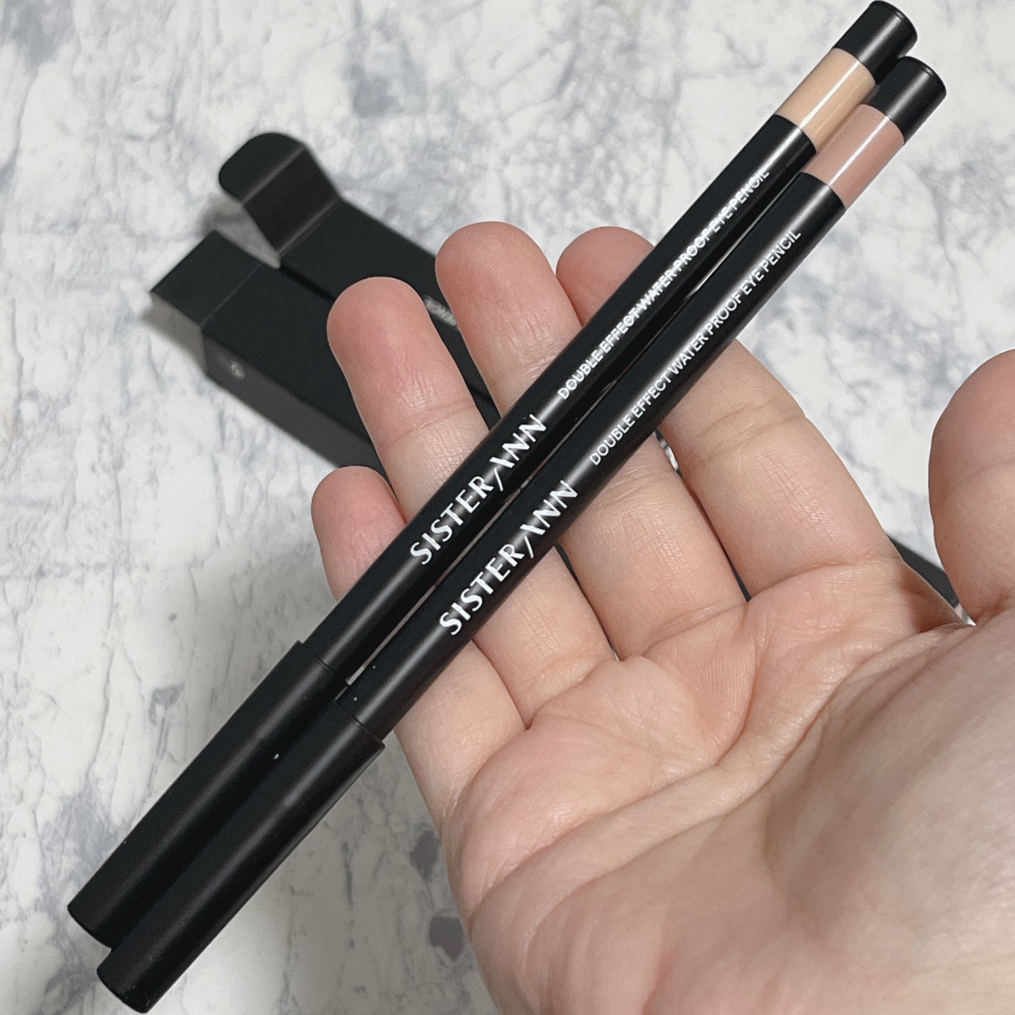 ウォータープルーフペンシルアイライナー/SISTER ANN/ペンシルアイライナーを使ったクチコミ(3枚目)