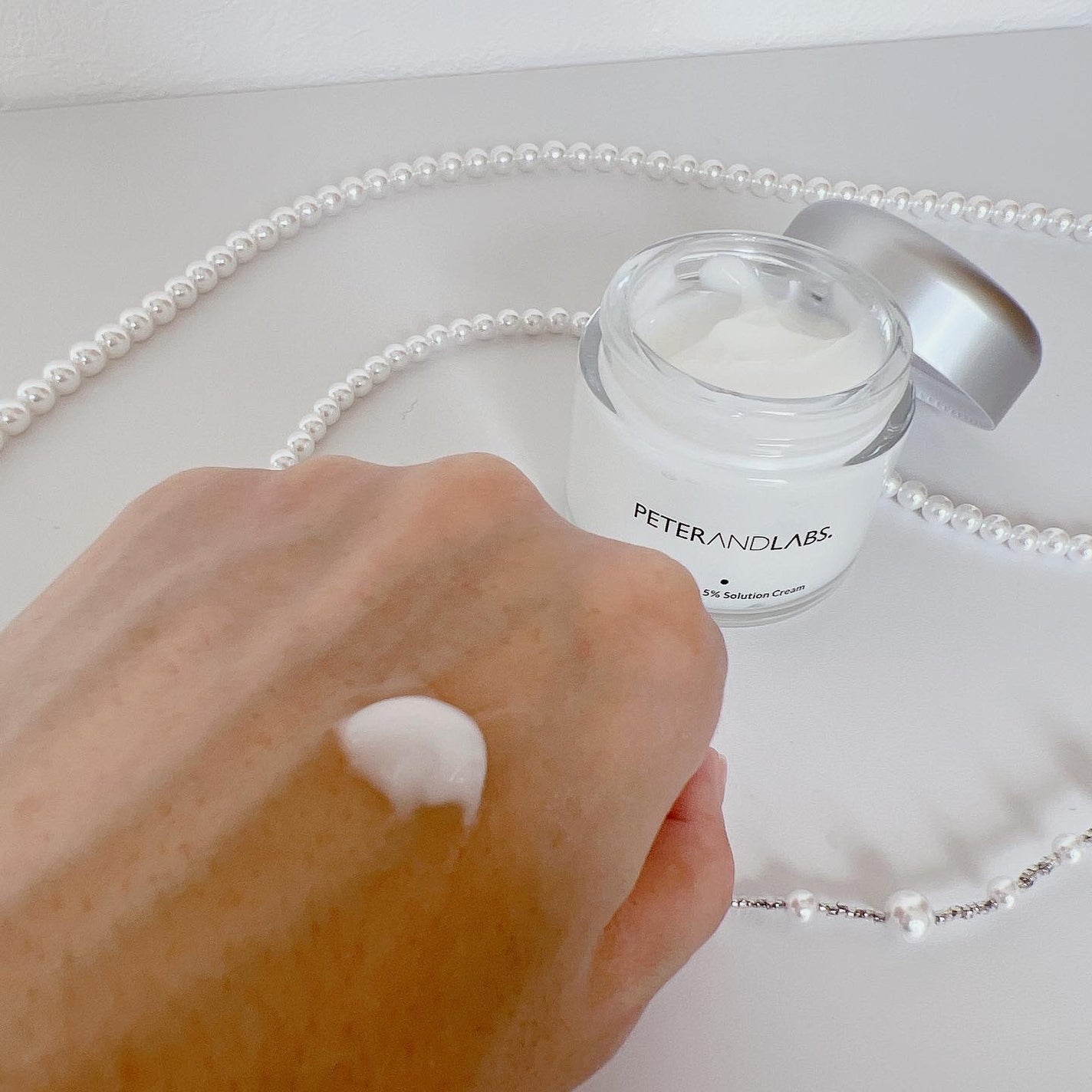 ナイアシンアミド5% ソリューション モイスチャークリーム/PETERANDLABS/フェイスクリームを使ったクチコミ(3枚目)