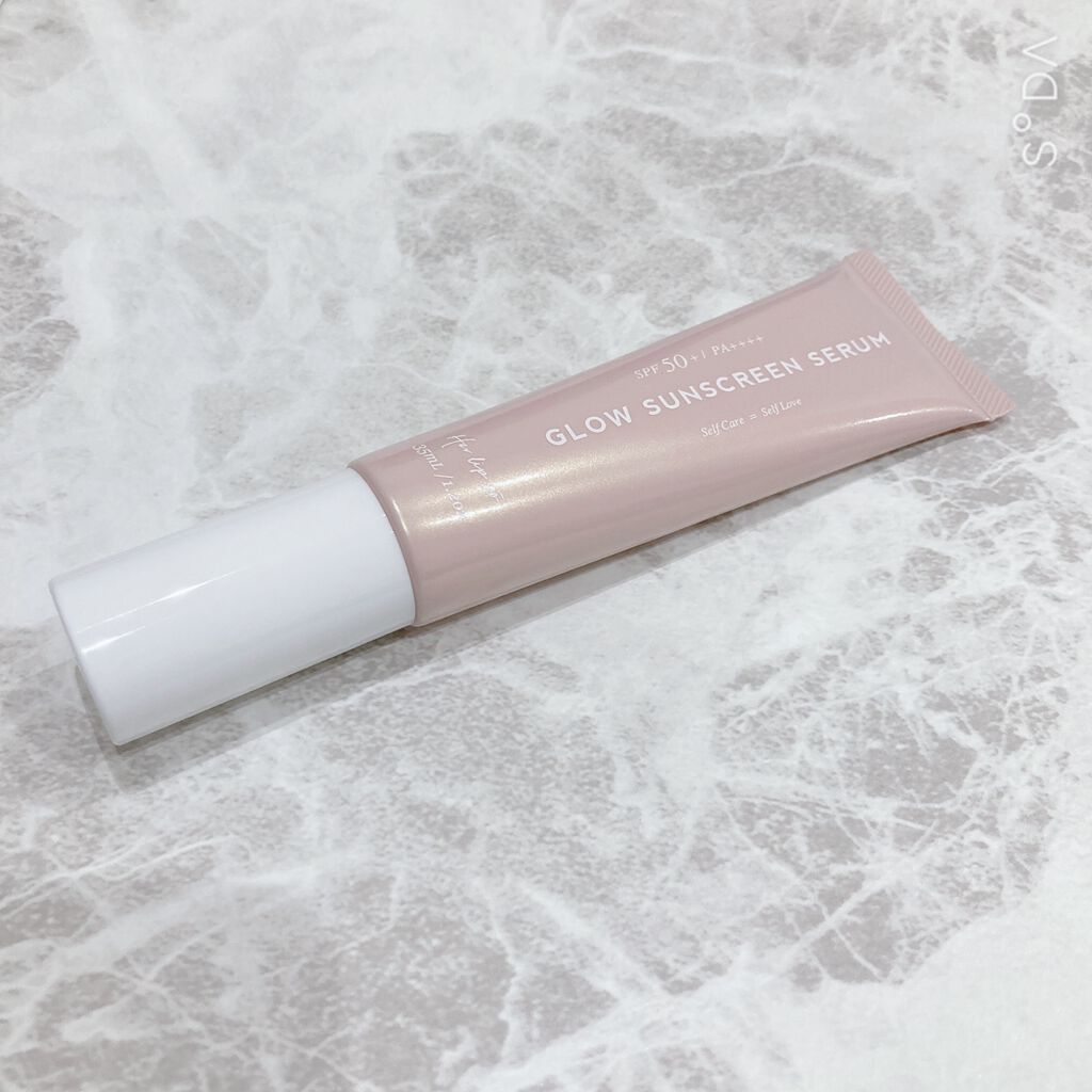 Her lip to BEAUTY グロウサンスクリーンセラムのクチコミ「GLOW SUNSCREEN SERUM
¥ 3,600 (¥ 3,960 tax in)

.....」（1枚目）