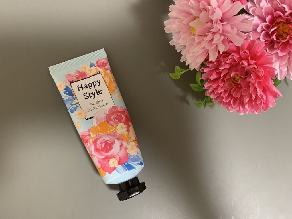 ハッピースタイル ミルクモイスチュア/菊星/ヘアミルクを使ったクチコミ（1枚目）