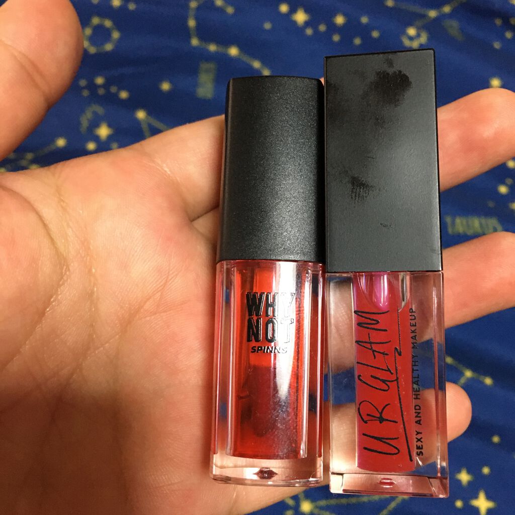 WHY NOT SPINNS リップティント ネオンオレンジ/DAISO/リップティントを使ったクチコミ（1枚目）