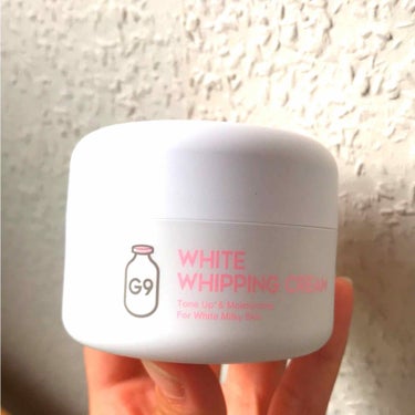 WHITE WHIPPING CREAM(ウユクリーム)/G9SKIN/化粧下地を使ったクチコミ（1枚目）