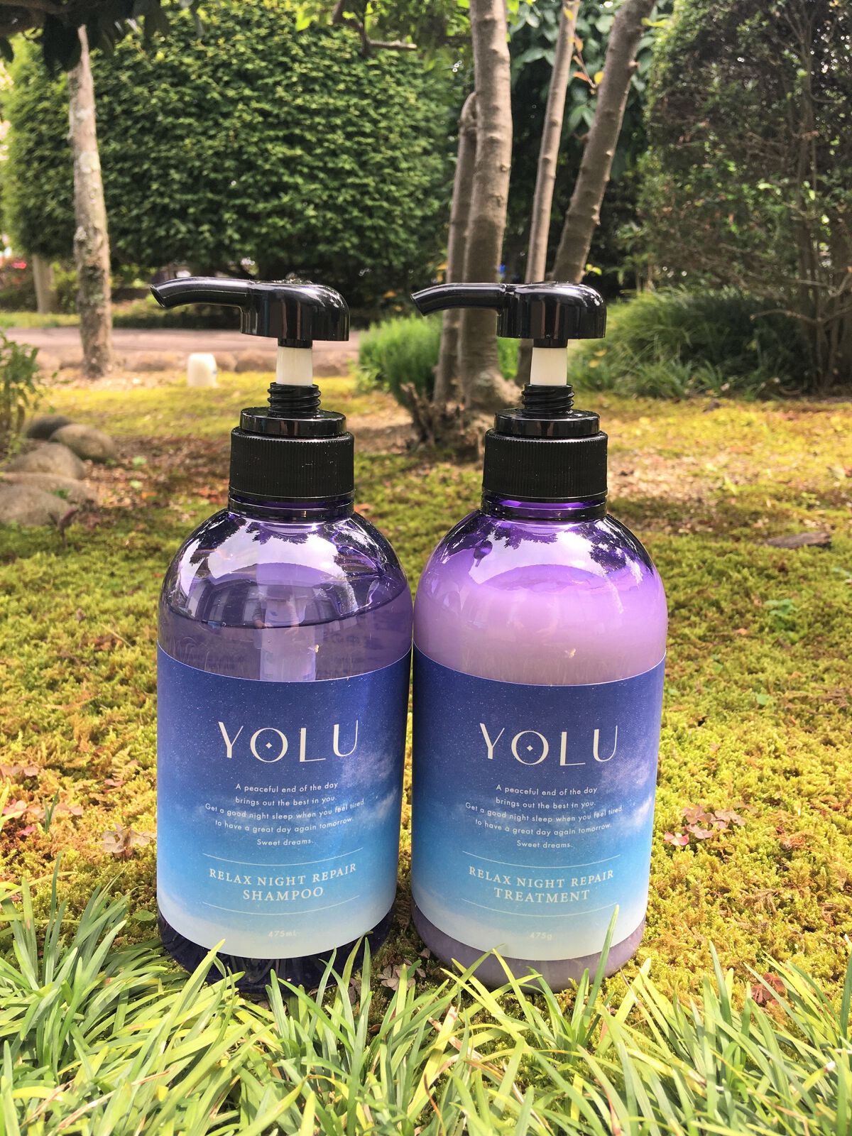 リラックスナイトリペア シャンプー/トリートメント/YOLU/市販シャンプーを使ったクチコミ(1枚目)