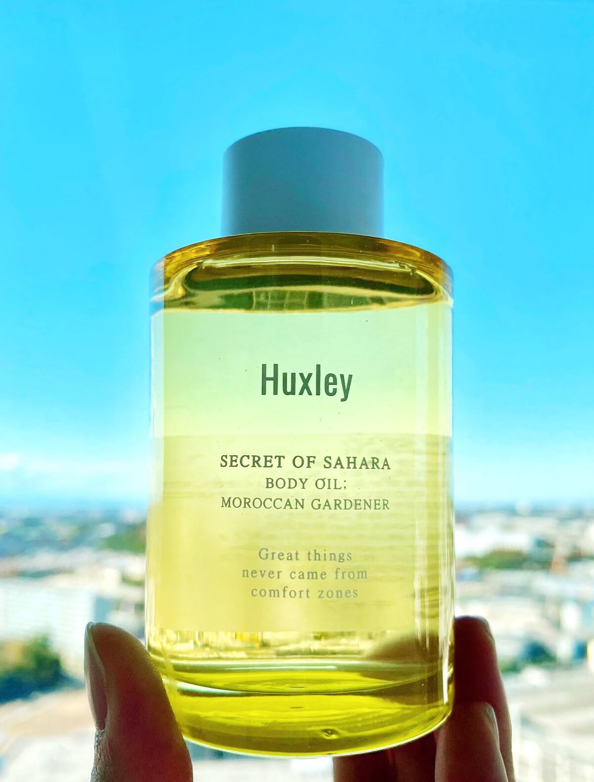 ボディオイル; モロッカンガーデナー/Huxley/ボディオイルを使ったクチコミ(2枚目)