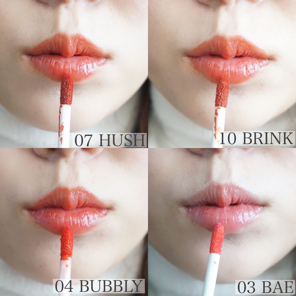 ホリカホリカ ハートクラッシュグローティントエアー/HOLIKA HOLIKA/リップティントを使ったクチコミ(3枚目)