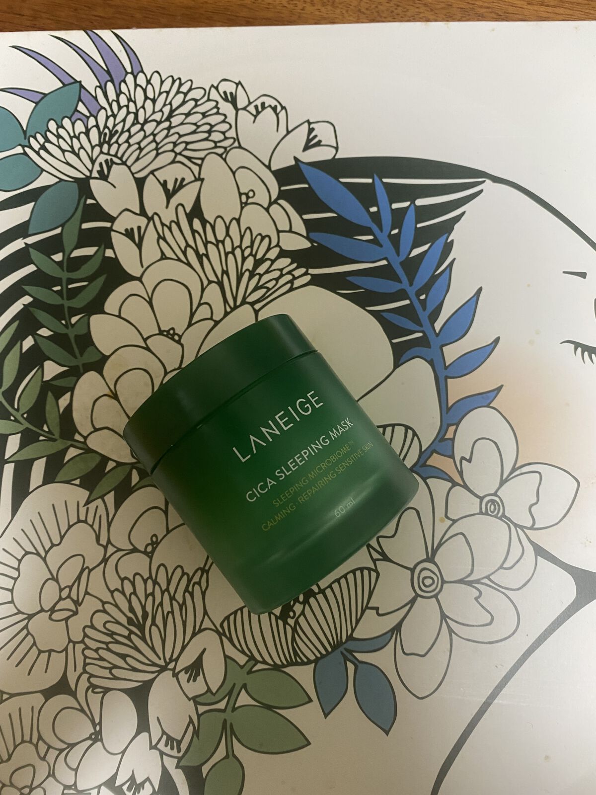 シカスリーピングマスク/LANEIGE/フェイスクリームを使ったクチコミ（1枚目）