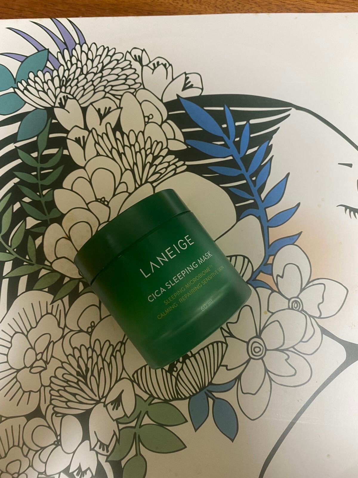 シカスリーピングマスク/LANEIGE/フェイスクリームを使ったクチコミ(1枚目)