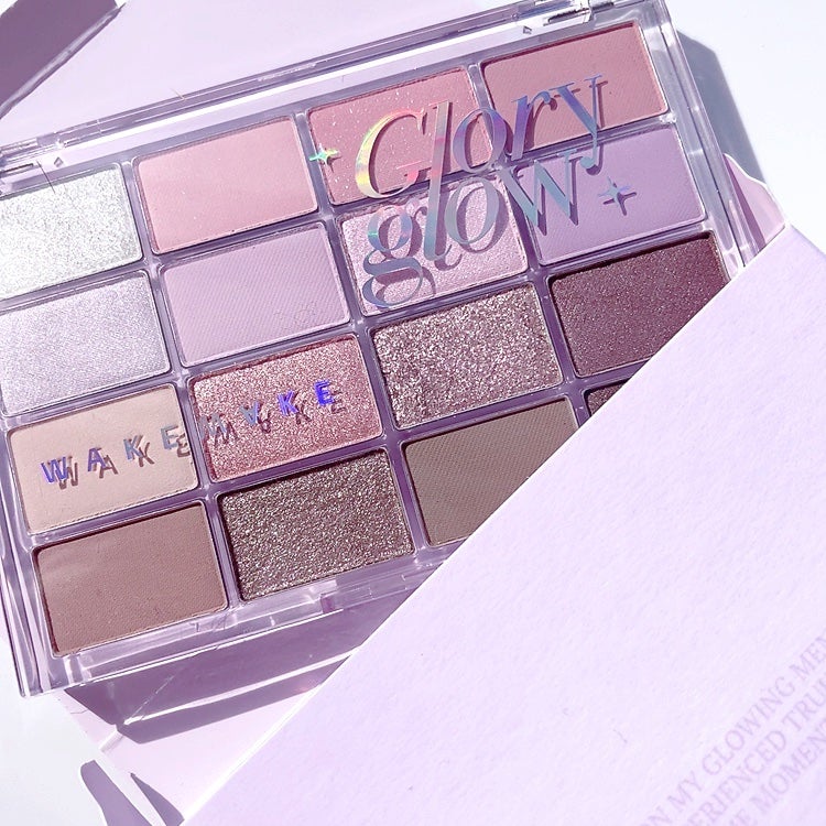 ソフトブラーリングアイパレット/wakemake/アイシャドウパレットを使ったクチコミ(2枚目)