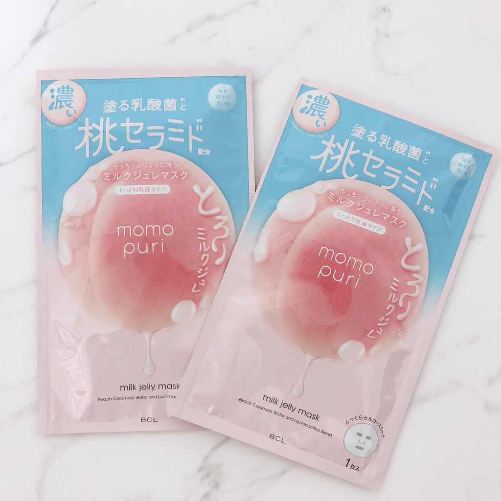 潤いぷるジュレマスク/ももぷり/シートマスク・パックを使ったクチコミ(2枚目)