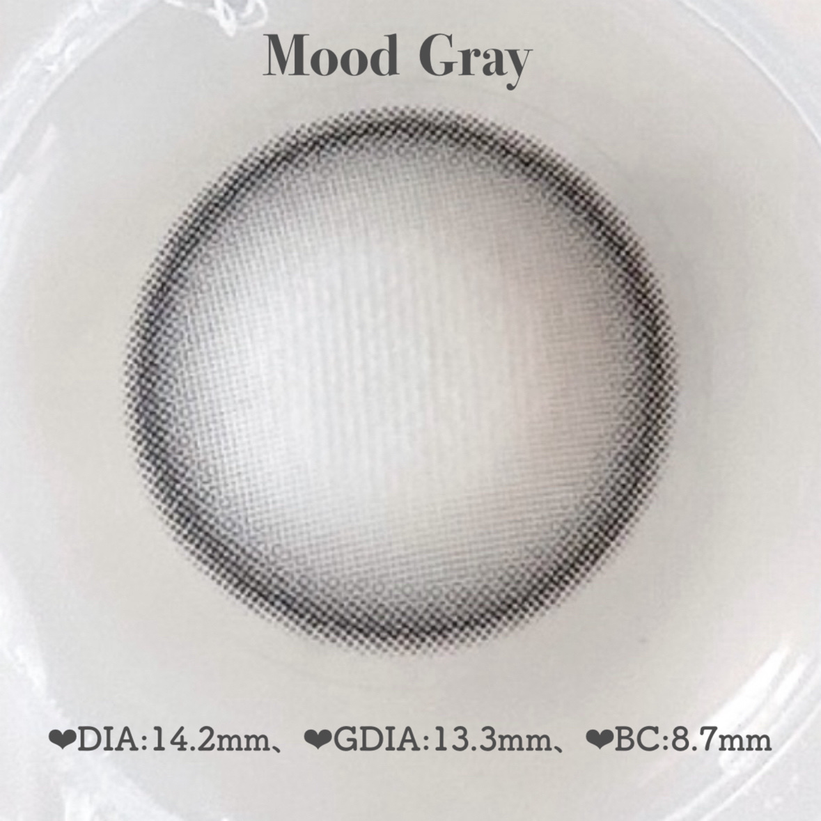 Moodnight 1day Mood Gray/OLENS/ワンデー（１DAY）カラコンを使ったクチコミ（3枚目）