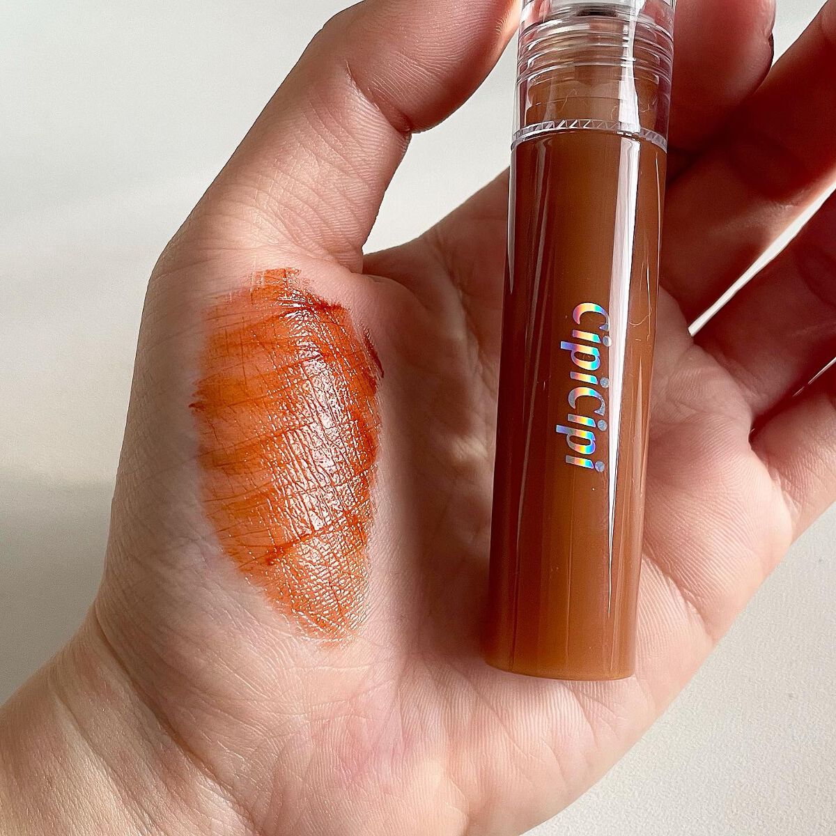 きらグロッシーティント 02 ハニートースト/CipiCipi/リップティントを使ったクチコミ（2枚目）