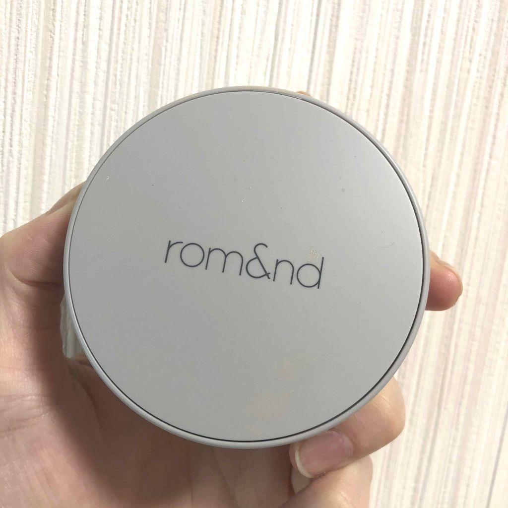 ゼロクッション/rom&nd/クッションファンデーションを使ったクチコミ(1枚目)