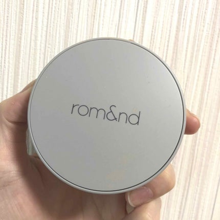 ゼロクッション/rom&nd/クッションファンデーションを使ったクチコミ(1枚目)