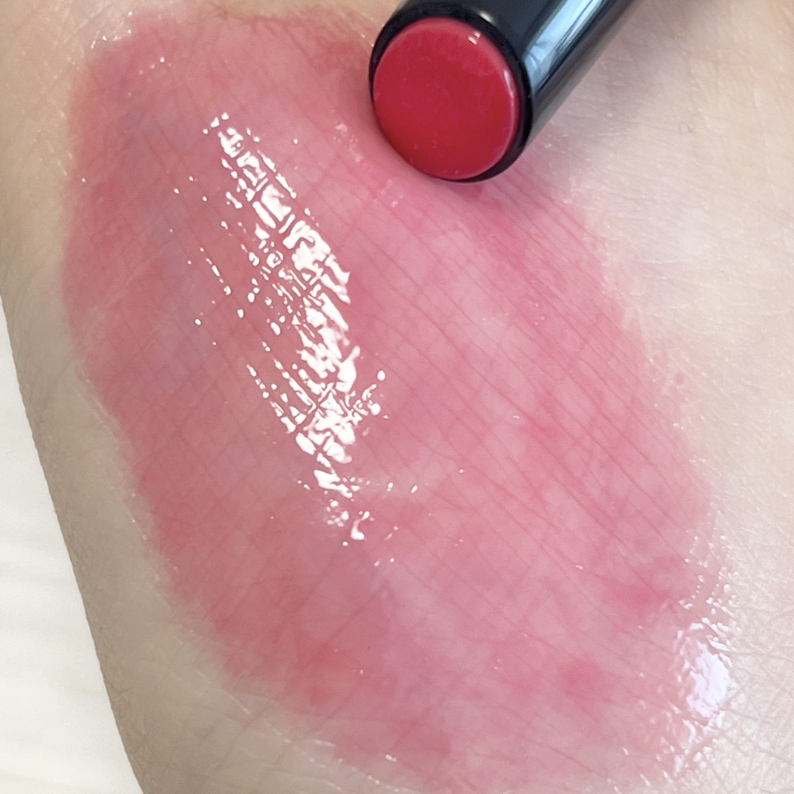 ゲットイットティントグレーズバーム/TONYMOLY/リップティントを使ったクチコミ（2枚目）