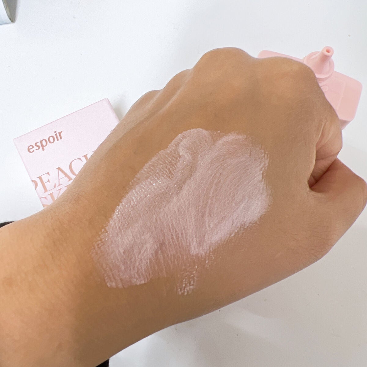 ピーチスキンフィッティングベース/espoir/化粧下地を使ったクチコミ(3枚目)