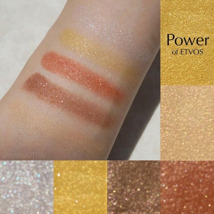 15thアニバーサリーミネラルアイ&チークカラーパレット/エトヴォス/アイシャドウパレットを使ったクチコミ(4枚目)