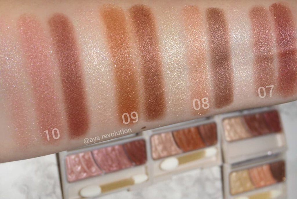 トーンアップアイシャドウ/CEZANNE/アイシャドウパレットを使ったクチコミ(2枚目)