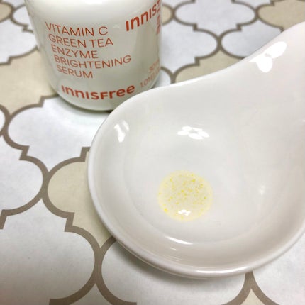 ビタC グリーンティーエンザイム ブライト セラム/innisfree/美容液を使ったクチコミ(2枚目)